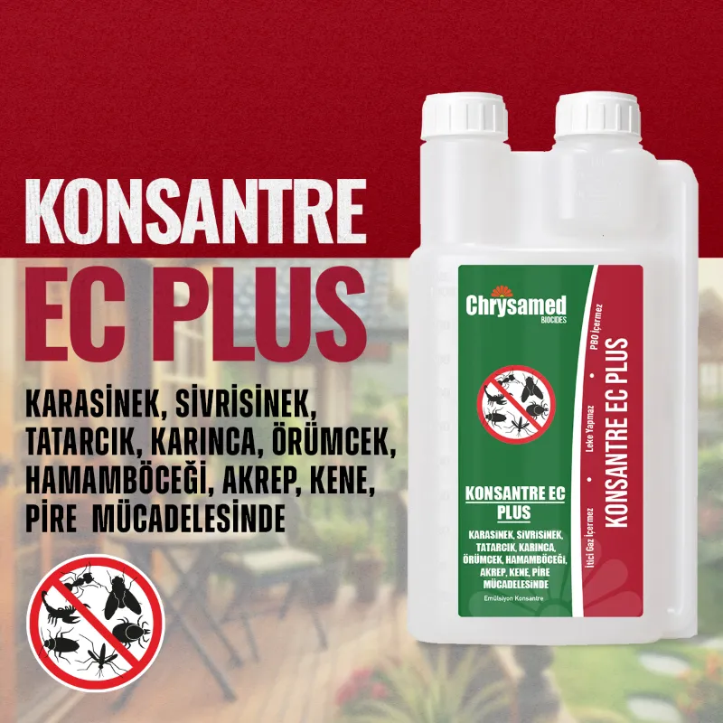 Chrysamed Konsantre EC Plus 1 Lt Ölçekli